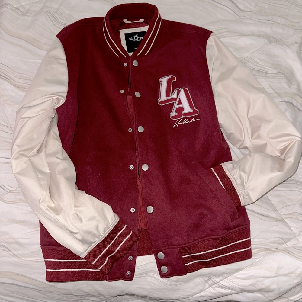 LA Hollister varsity jacket